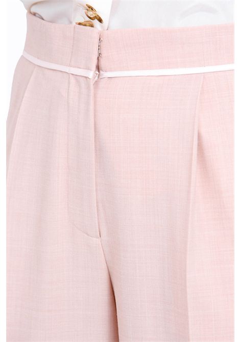 Pantalone a vita alta in misto lana FORTE FORTE | Pantaloni | 14327MYPANTS1552